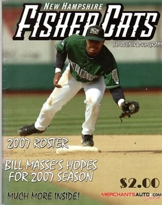 Baseball-Programm (2007) NH FISHER CATS (AA Blue Jays) (Bill Masse Manager) - Bild 1 von 1