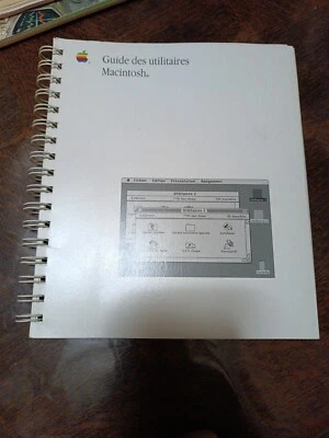 Comme Neuf Manuel en français " GUIDE DES UTILITAIRES APPLE MACINTOSH " - Photo 1/4