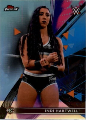 2021 Finest WWE Refractors #84 Indi Hartwell - Image 1 of 2