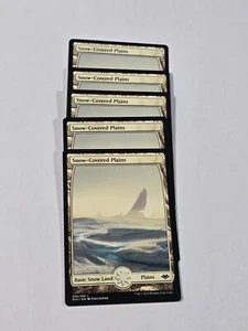 5x Snow Covered Plains - Modern Horizons 1 - MH1 - Near Mint - MTG - Bild 1 von 1
