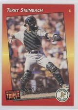 1992 Donruss Triple Play Terry Steinbach #10