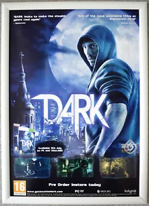 Dark RARE PC XBOX 360 42cm x 59cm Promo Poster - Bild 1 von 1