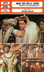 Fiche Cinéma - CHARLES JARROTT.ANNE DES MILLE JOURS.1970* - Photo 1/1