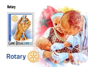 Rotary International MNH Stamps 2019 Guinea-Bissau S/S - Picture 1 of 1