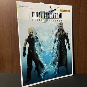 Final Fantasy VII Advent Children Piano Solo Sheet Music Score Game Book NEW - Picture 1 of 3