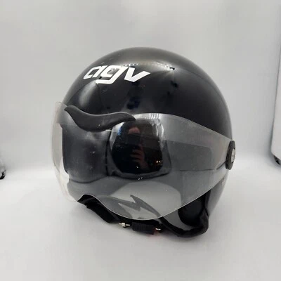 AGV Dragon DOT Lazer 骑手露脸摩托车头盔带遮阳板 M 7 1/8 - 7 1/4 — 第 1/4 张图片