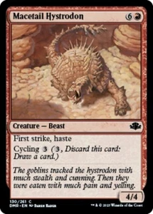 Macetail Hystrodon x4 4x FOIL Dominaria Remastered NM MTG - Bild 1 von 1
