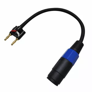 Seismic Audio - 1 Fuß Banane auf Speakon Adapter Patchkabel - Neu - Bild 1 von 3