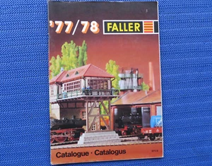 Faller Modelismo Año Catálogo 1977/78 ,3-sprachig #021217 - Imagen 1 de 1