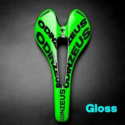 Cojín de asiento de sillín de bicicleta de fibra de carbono ultraligero carretera MTB plegable asiento delantero de bicicleta Foto 1 de 4