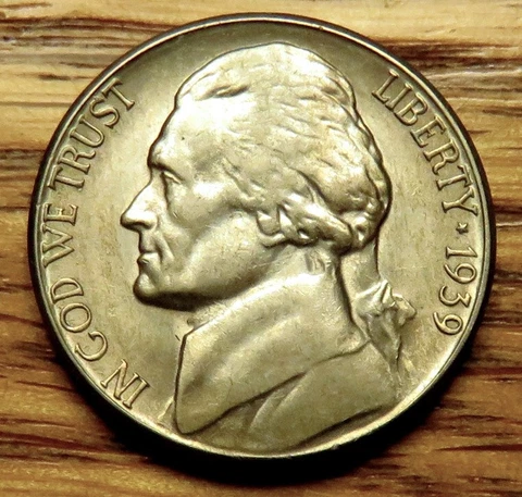 1939-S Jefferson Nickel__BU / MS__darker cloudy appearance Cover