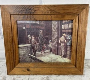 Vintage Lee Dubin Fine Art Framed Print "Yesterday's Children" - Picture 1 of 8