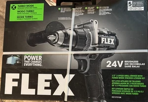 New FX1171T-2K FLEXSTACKED 24V 1/2" Keyless Brushless Cordless Drill 2-Battery - Picture 1 of 3