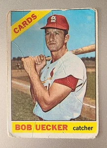 Tarjeta de béisbol 1966 Topps #91 Bob Uecker - Imagen 1 de 3