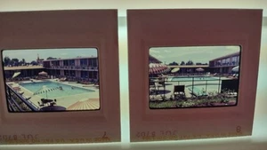 Holiday Inn Hotel 1967 Ectachrome Slides 2 ubicación totalmente desconocida - Imagen 1 de 5