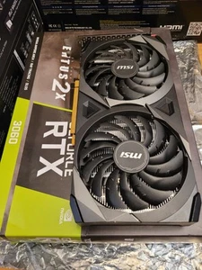MSI Nvidia Geforce RTX 3060 12GB Ventus 2x PC Gaming Grafikkarte gfx amd - Bild 1 von 21