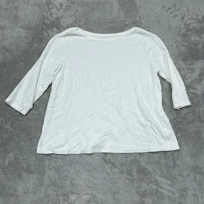 Женская блузка Kirkland Signature XL белый хлопок d1210 - Изображение 1 из 4