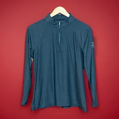 Jaqueta feminina Peter Millar tamanho adulto grande cinza LPGA clássica golfe - Imagem 1 de 4