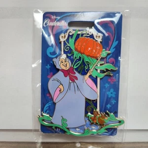 Disney WDI MOG Cinderella 75th Anniversary Fairy Godmother, Jaq and Gus Pin - Picture 1 of 1