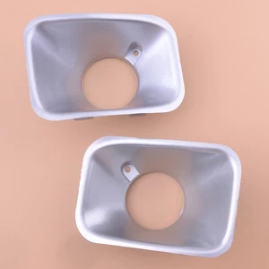 Fog Light Lamp Bezel Left & Right Pair Set Fit For Mitsubishi Montero Pajero - Picture 1 of 4
