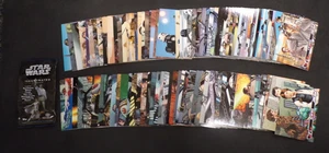 STAR WARS ILLUSTRATED 2013 TOPPS COMPLETE BASE SET 100 CARD COLLECTION W WRAPPER - Picture 1 of 3
