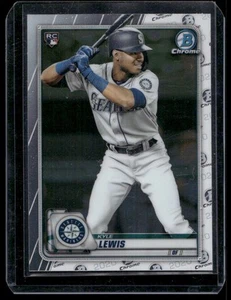 2020 Bowman Chrome #90 Kyle Lewis Rookie Card - Bild 1 von 2