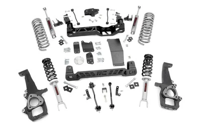 Kit de elevação Rough Country 6" com apoios de suspensão N3 para 2009-2011 Ram 1500 4WD - 32932 - Imagem 1 de 2
