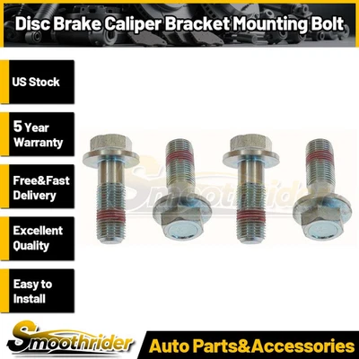 Para Ford Expedition 2017 Carlson 2 piezas Pinza de freno delantera Soporte Perno de montaje Foto 1 de 2