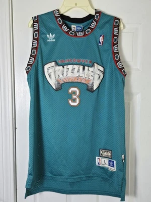 Vancouver Grizzlies Jersey Mens L Teal NBA Basketball Shareef Abdur Rahim HWC - Image 1 of 4