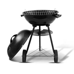 BBQ Grill Charcoal Smoker Outdoor Camping BBQ grill Cooking Heavy-duty steel - Picture 1 of 1