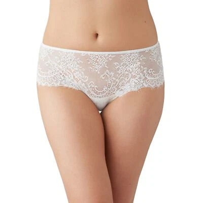 Wacoal женщин центр сцены бикини нижнее белье яйцо, с белый, MD - Изображение 1 из 2