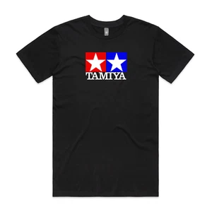 BLACK TAMIYA VINTAGE T SHIRT FROG HOT SHOT RC TSHIRT - Foto 1 di 1