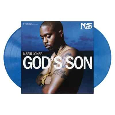 NAS GOD'S SON VINYL NEW! LIMITED BLUE WHITE LP! I CAN, THUGZ MANSION FT 2PAC - Image 1 of 4