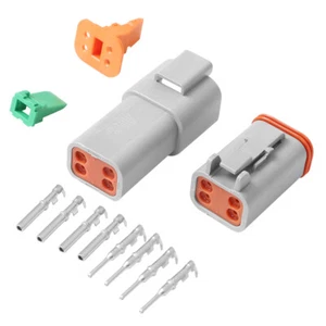 4 Pin DT DT04-4P DT06-4S Waterproof Electrical Connector Kit US - Picture 1 of 7