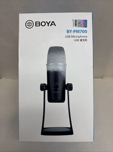 Boya BY-PM700 Black Freestanding Stereo Cardioid USB Condenser Microphone - Picture 1 of 3
