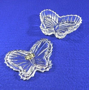 Portagioie farfalla cristallo piombo anelli gioielli caramelle di Zajecar - Foto 1 di 6