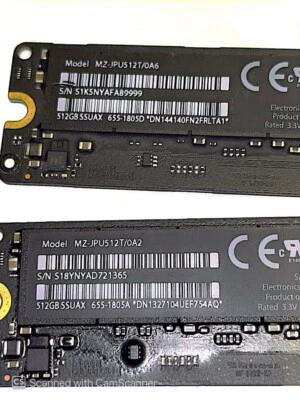 Apple 512GB FLASH SSD Ssuax For MAC PRO IMAC And MACBOOK Catalina Apps 655-1805D - Image 1 of 3