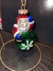 Adorno de cristal de Santa Thomas Pacconi - Imagen 1 de 2