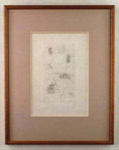 Matita acquaforte Hans Bellmer "Mode d'Emploi" - firmata incorniciata ED165, 1967 - Foto 1 di 4