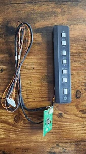 Insignia NS-L32Q-10A 32" 720p HD LCD TV Power Button + Inputs & Sensor Board - Picture 1 of 6