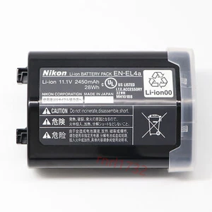 Batterie Nikon EN-EL4A neuve pour appareil photo Nikon D2 D2H D2X D2Xs D3S D3X F6 - Photo 1 sur 6
