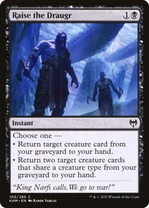 x4 Raise the Draugr KHM MTG Kaldheim 105/285 COMMON M/NM 4x - Bild 1 von 1
