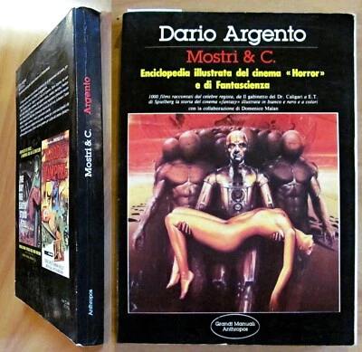 Dario Argento MOSTRI & C. -Enc Illustr cinema Horror e Fantascienza - Anthropos* - Immagine 1 di 4