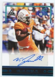 Velus Jones Jr. 2021 Leaf Memories College Football ARC Auto Platinum #36/50 - Picture 1 of 2