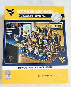 WEST VIRGINIA MOUNTAINEERS YOU THE FAN WVU PUZZLE TEAM SPORTS PUREBRED DOG PARTY