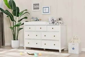 JOY BABY Mia 7 Drawer Chest of Draw with Change Table - Picture 1 of 24