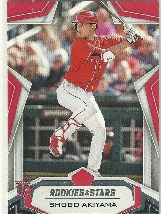 2020 PANINI CHRONICLES ROOKIES & STARS SHOGO AKIYAMA RC   NO 1 - Image 1 of 1