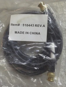REI BUSWATCH 10FT VIDEO CABLE 510443 MALE TO MALE BNC RG6/U COAX CHAMPION BUS - Picture 1 of 3