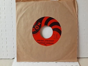 Professor Longhair "Everyday/ Everynight/Go To The Mardi Gras" 45.  Ron Records. - Picture 1 of 6