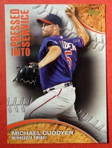 2016 Topps Mike Cuddyer Pressed Into Service insert #PIS-4 (Twins) - Picture 1 of 1